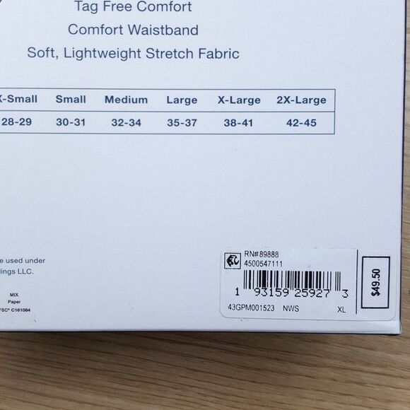 GAP Boxer Briefs Mens XL Gray 3-Pack 3" Trunks Contour Pouch Soft Stretch - Picture 4 of 5